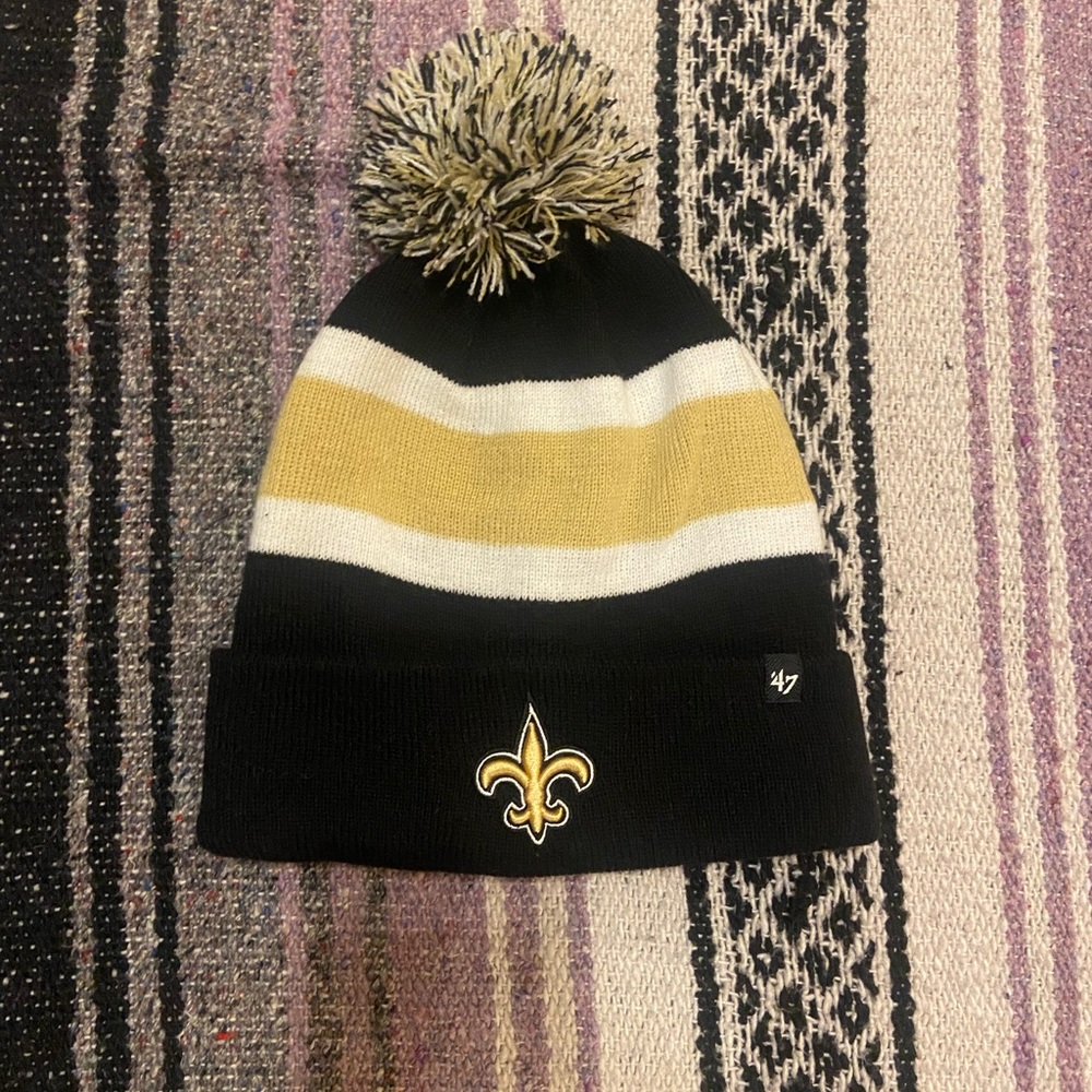 New Orleans Saints 47 Beanie Hat